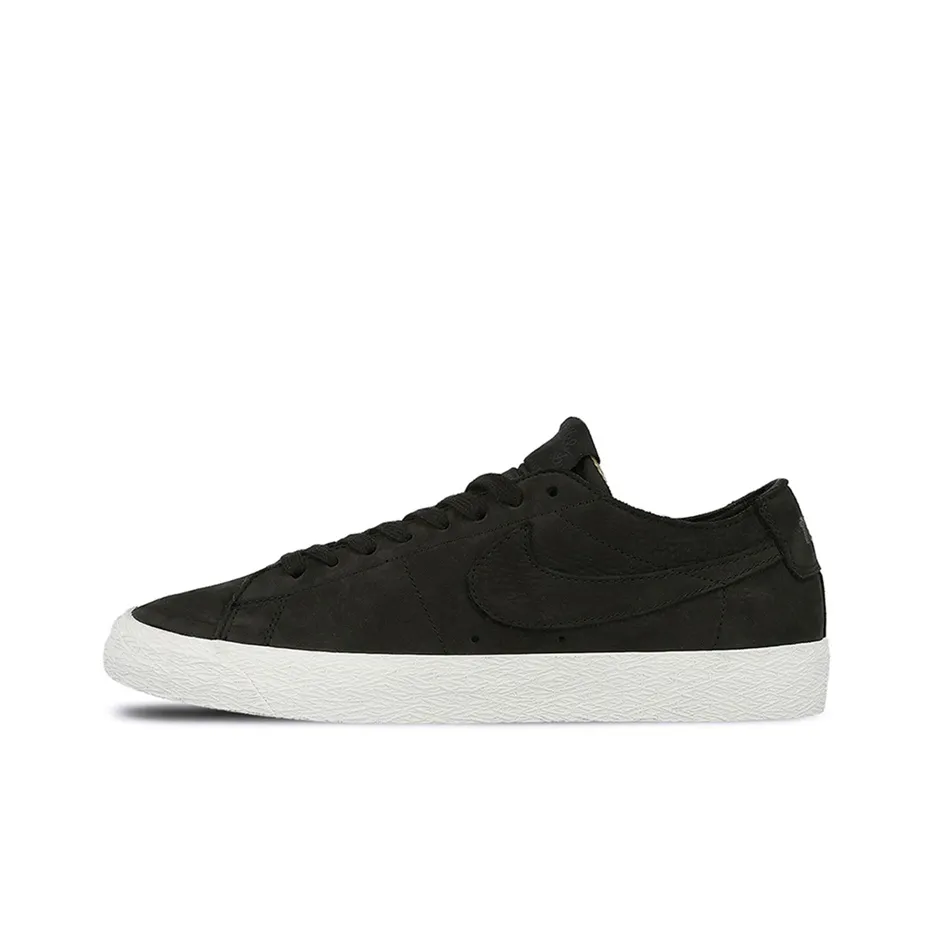 Nike Blazer Decon Non Slip Легкие Низкие Кроссовки для скейтбординга Унисекс Черные