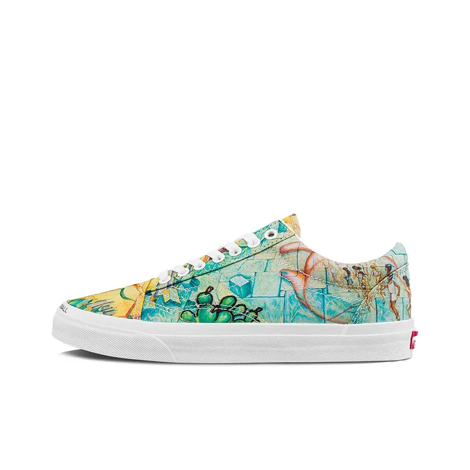 Old Skool Moca X Vans 
Judy Baca Hitting The Wall
