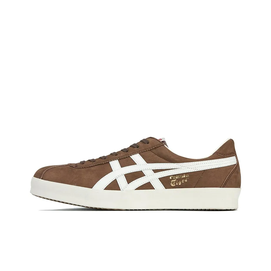 Onitsuka Tiger VICKKA Nm Low Топ Скейтборд Кроссовки Унисекс Каштановый