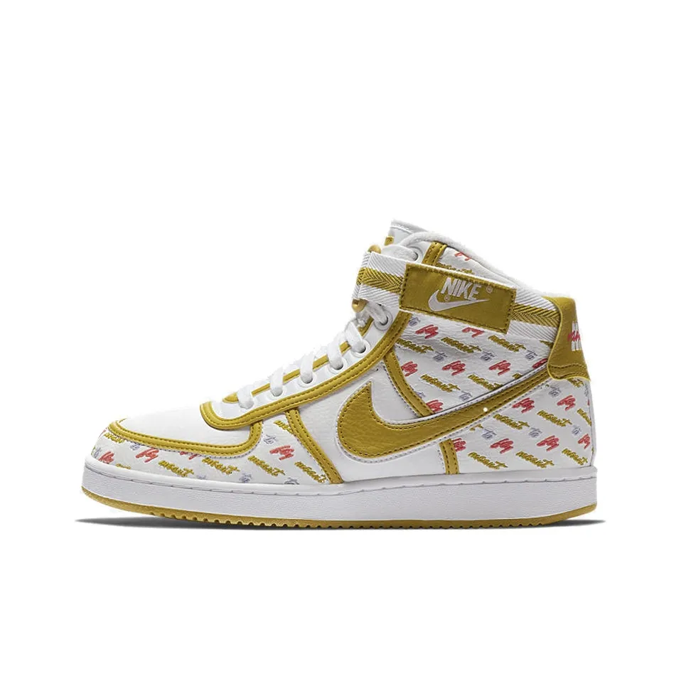 Nike Vandal High Meant To FLY High Топ Кроссовки для скейтбординга Женские Белые Золотые