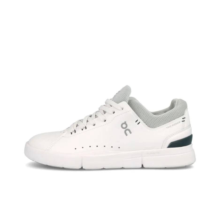 FEIDELEI x On THE ROGER Slip-resistant Abrasion-resistant Low-top Скейтборд Кроссовки Женские Белый Зеленый