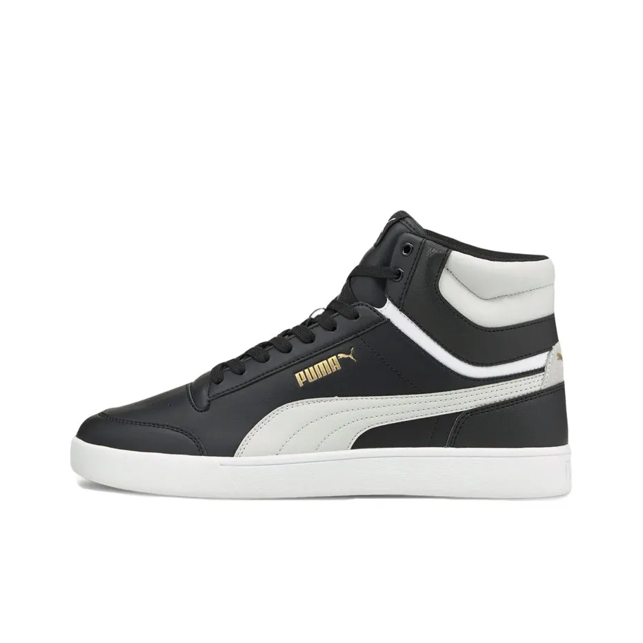 PUMA Shuffle MID High Топ Скейтборд Кроссовки Унисекс Черный
