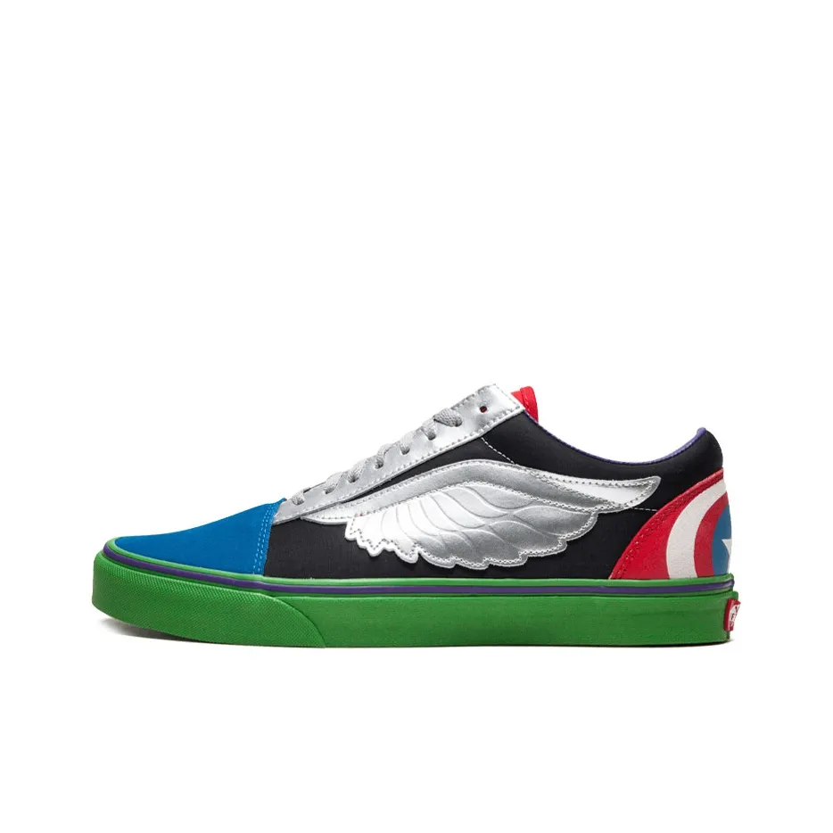 Vans X Disney Old Skool 80s Mickey Pink Teal Checkerboard