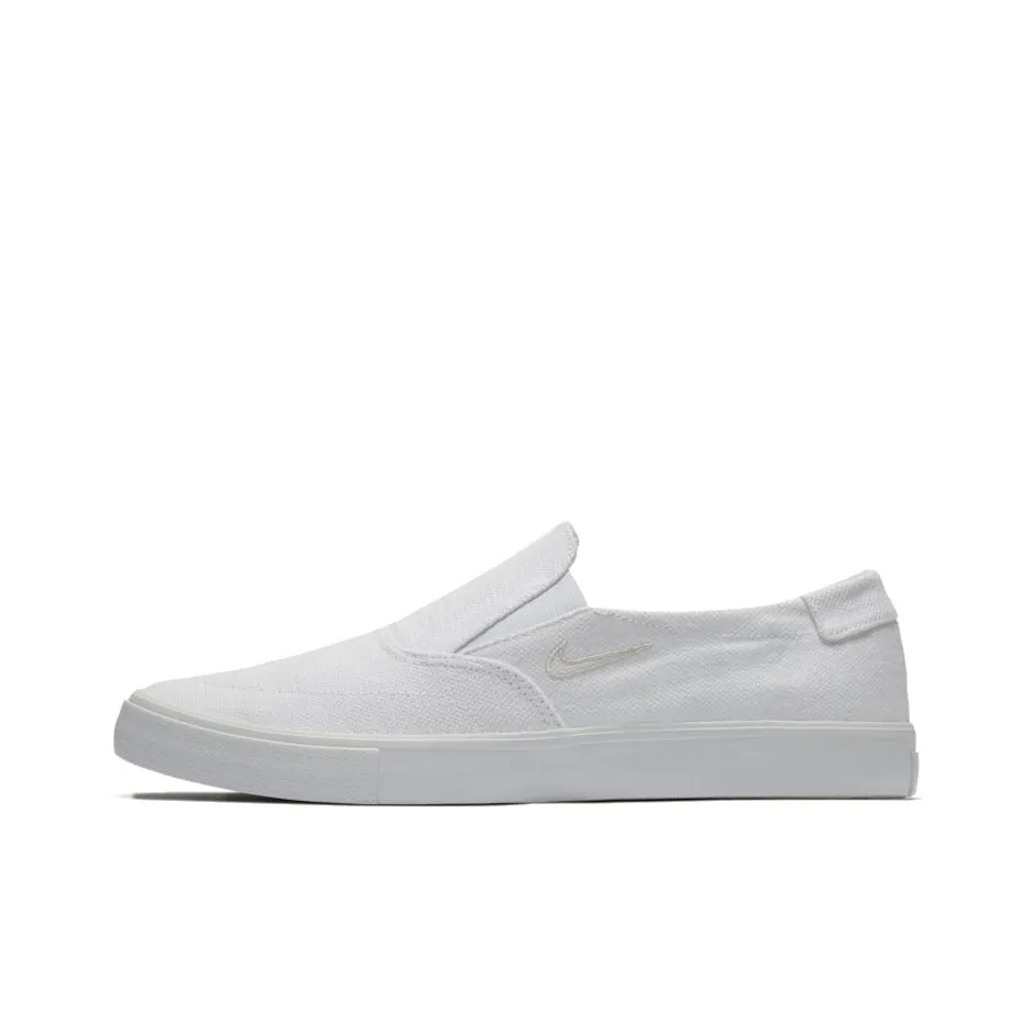 Nike Portmore 2 Solarsoft Slip On Canvas Sb 'White'
