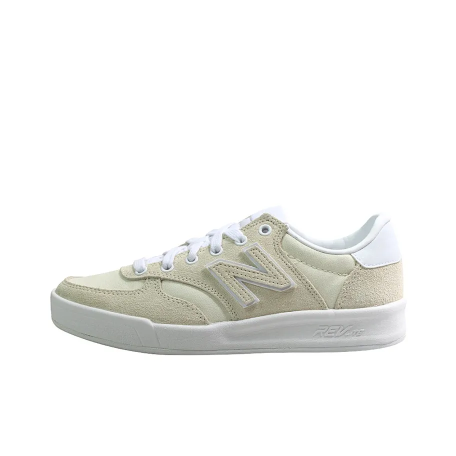 New Balance NB 300 Low Топ Скейтборд Кроссовки Женские Бежевые B Ширина