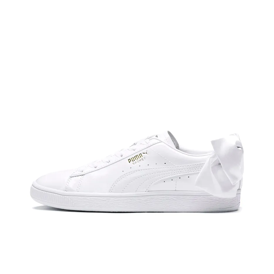 PUMA Basket Bow 'White' Women's