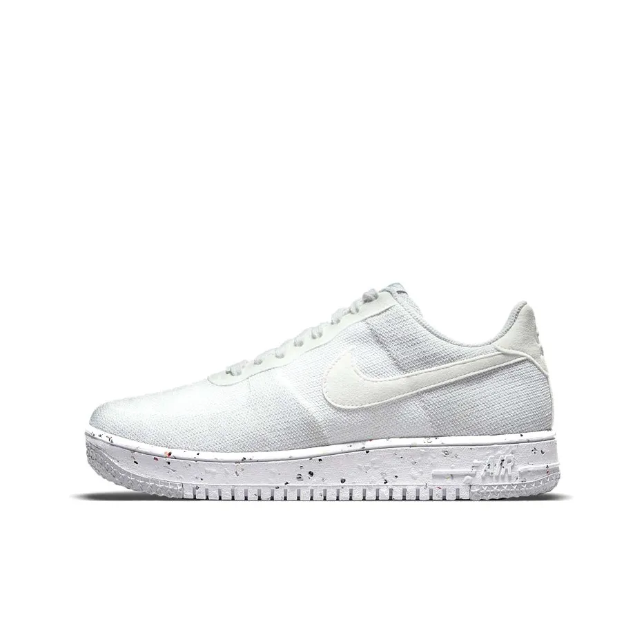 Nike Air Force 1 Low Crater Flyknit White