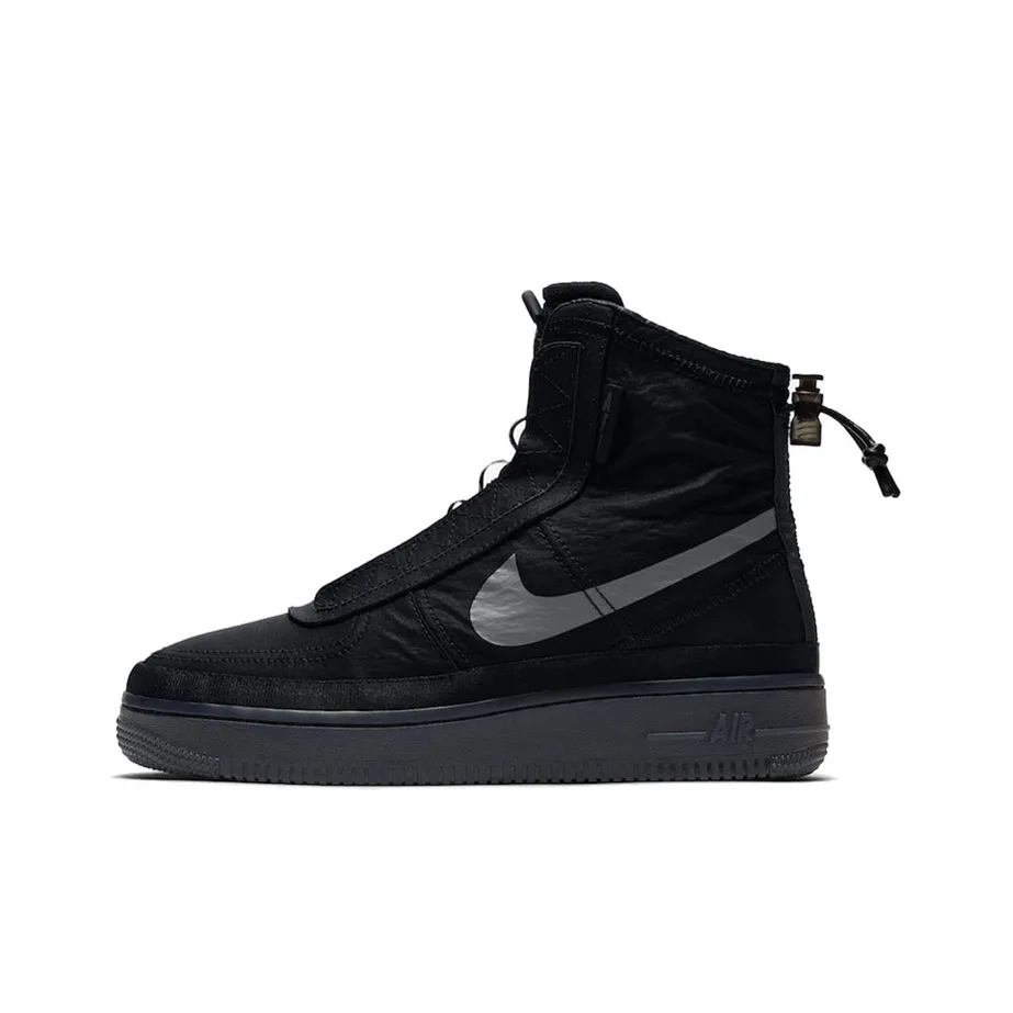 Nike Air Force 1 High Shell 'Black' Women's