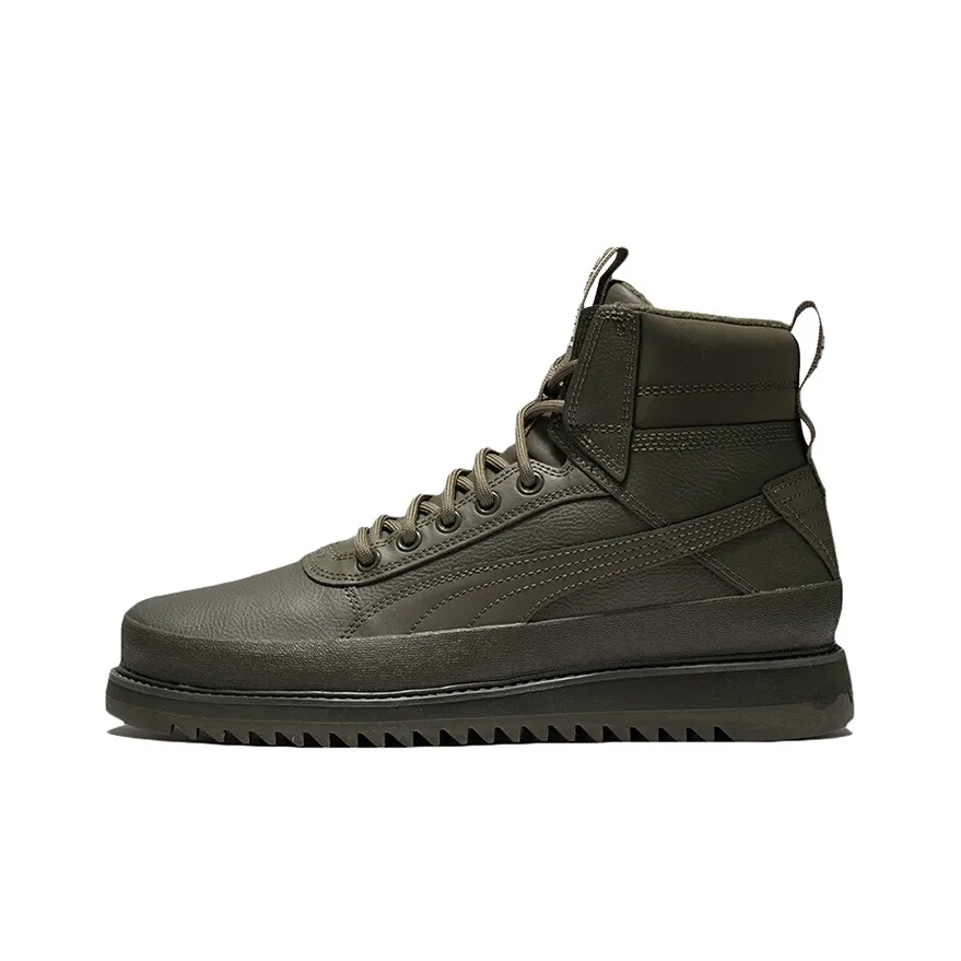 PUMA Unisex Desierto V2 Wtr Rubber High Top Sneakers Green