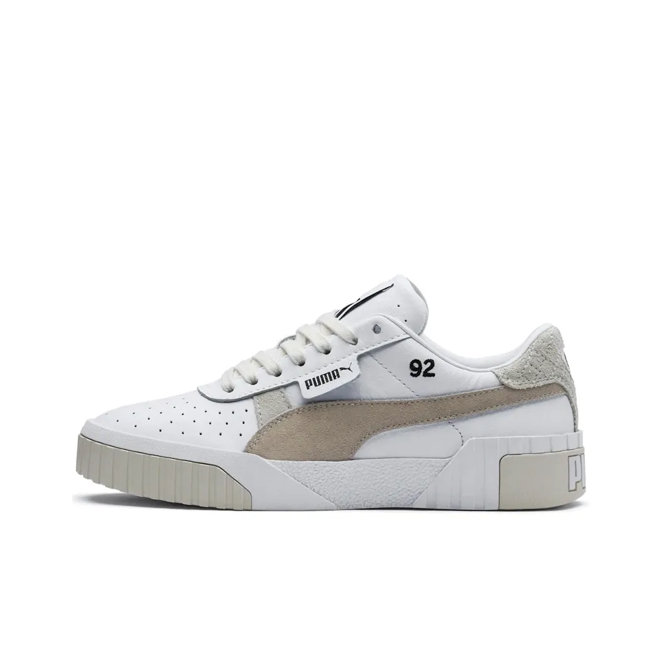 PUMA Cali Leather Suede X Sg 'Silver Gray' Women's