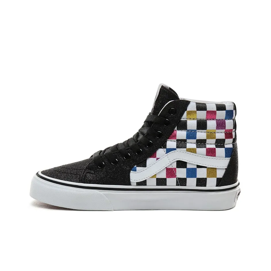 Vans SK8 HI 'Glitter Checkerboard'