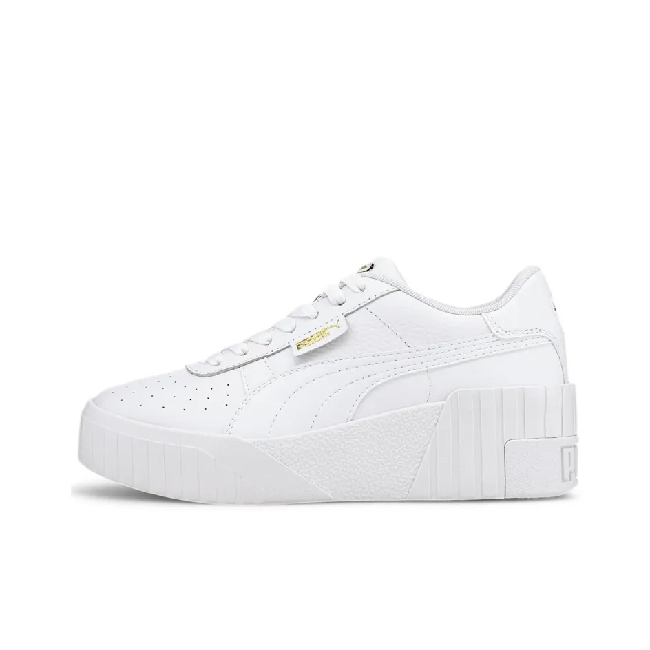 PUMA Cali Wedge 'Triple White' Women's