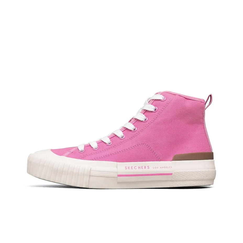 Skechers New Moon High Топ Скейтборд Кроссовки Женские Розовые