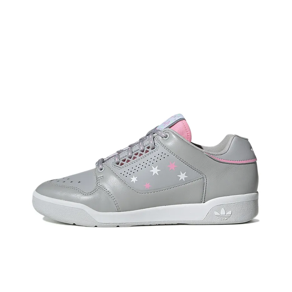 Adidas Originals Slamcourt Non Slip Wear Resistant Casual Skate Shoes Gray Unisex