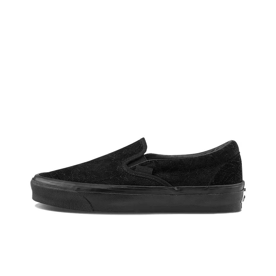 Vans Og Classic Slip On Lx 'Velvet Emboidery   Leopard Black'