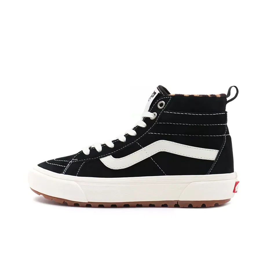 Sk8 Vans Hi Mte 
Black Leopard
