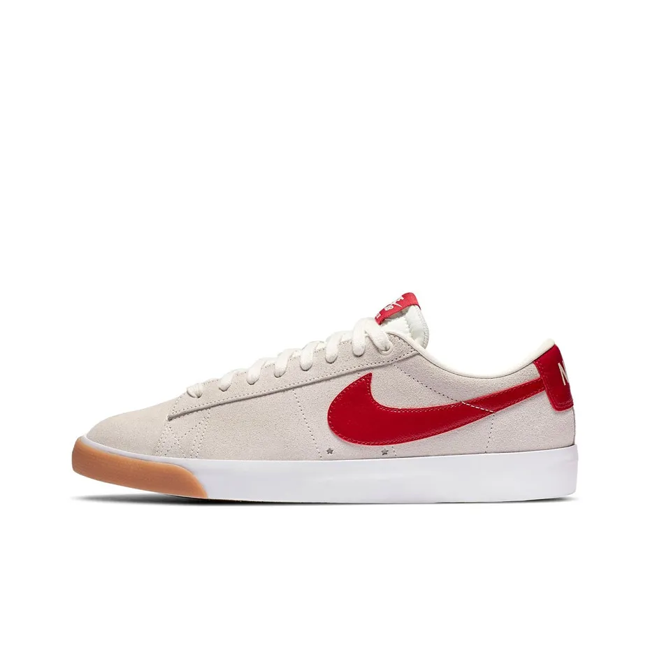 Nike Sb Blazer Low Gt Sail Cardinal Red