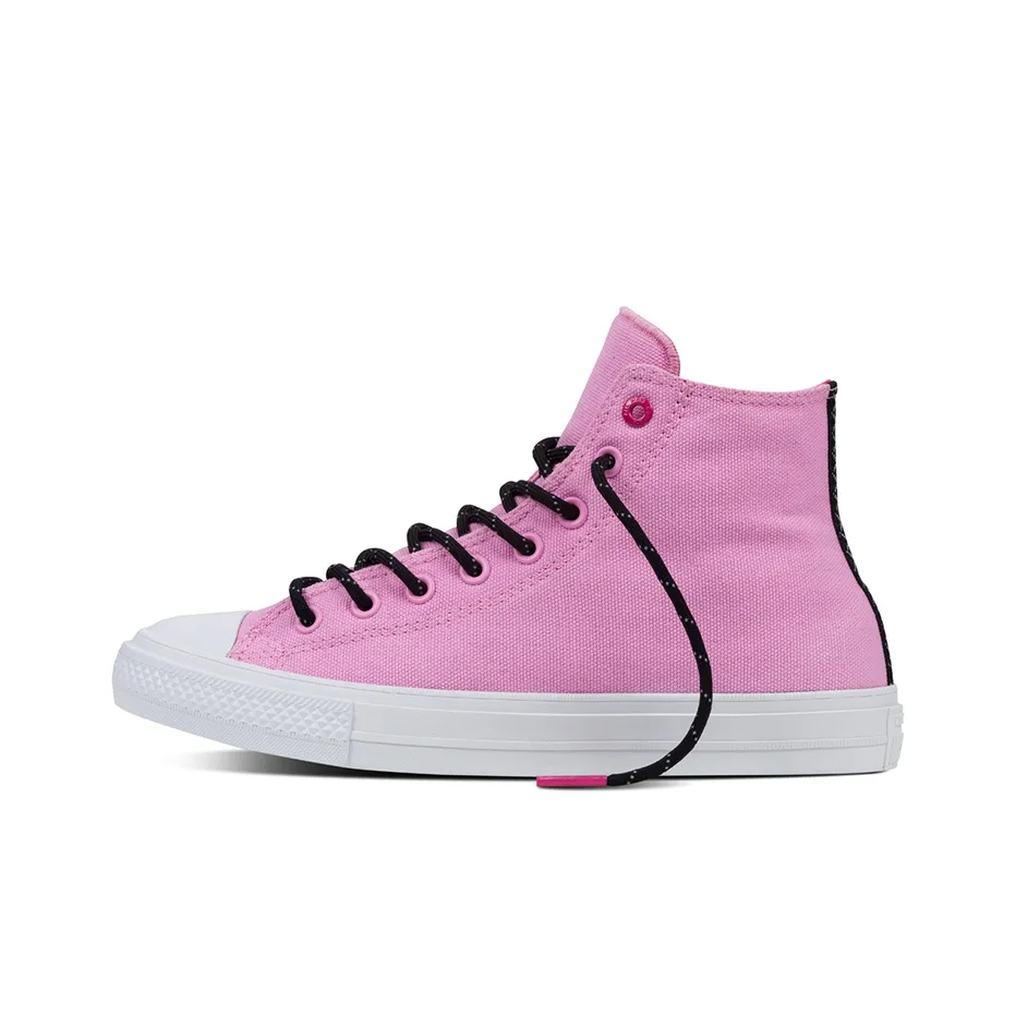 Converse Chuck Taylor All Star Slip Resistant Abrasion Resistant High Топ Скейтборд Кроссовки Унисекс Розовый
