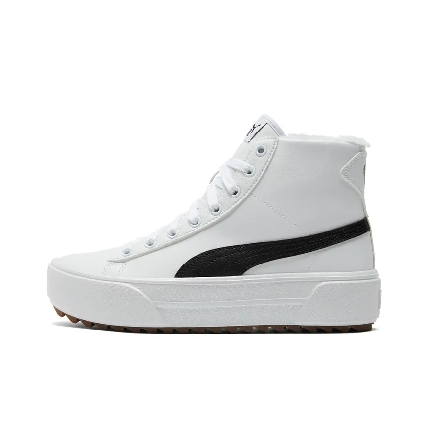 PUMA Kaia Mid 'Fur White Black' Women's