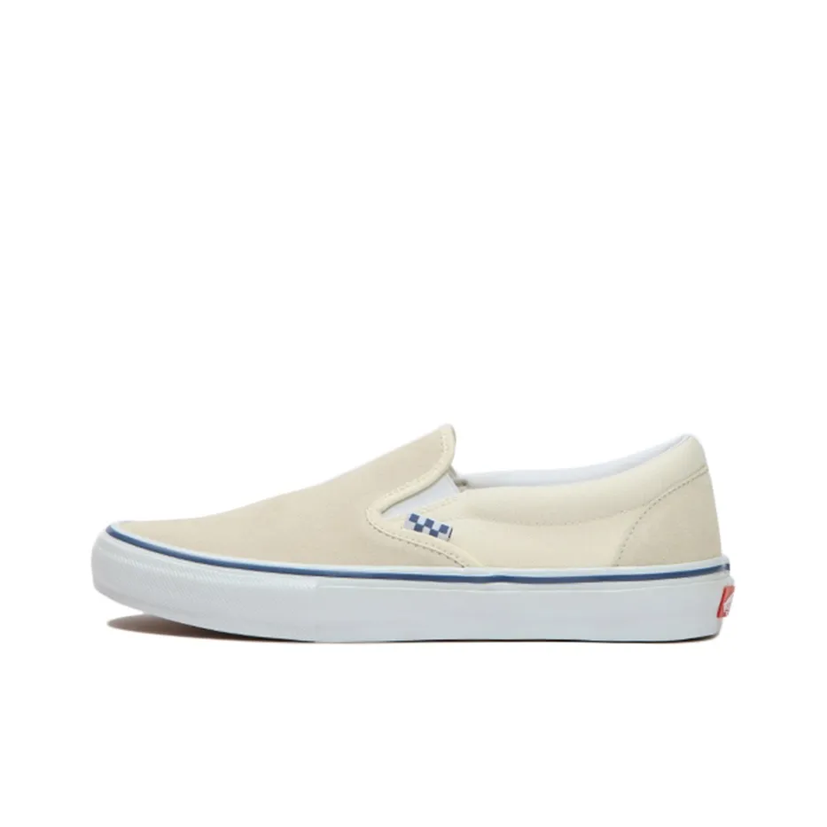 Vans Skate Slip On 'Checkerboard   Off White'
