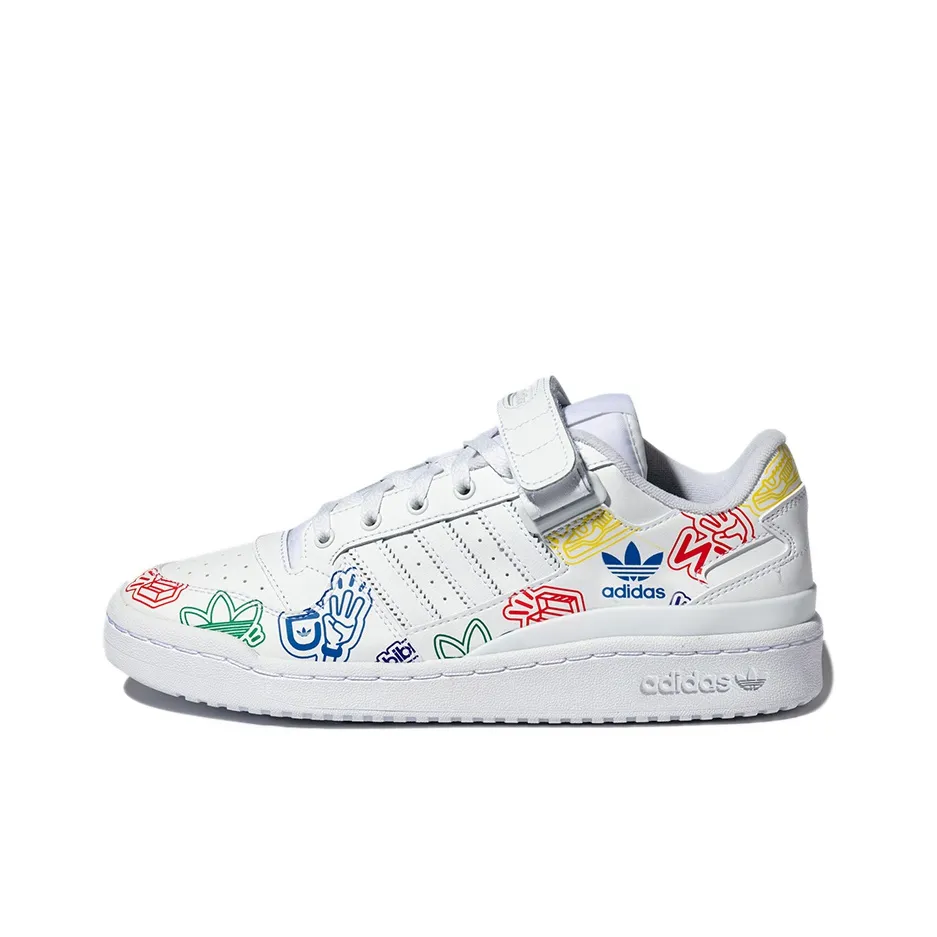 Adidas Forum Low Shoes 'White Multi Color'