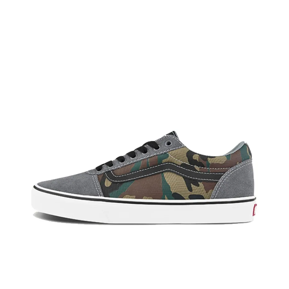 VANS Ward Low Топ Скейтборд Кроссовки Унисекс Серый