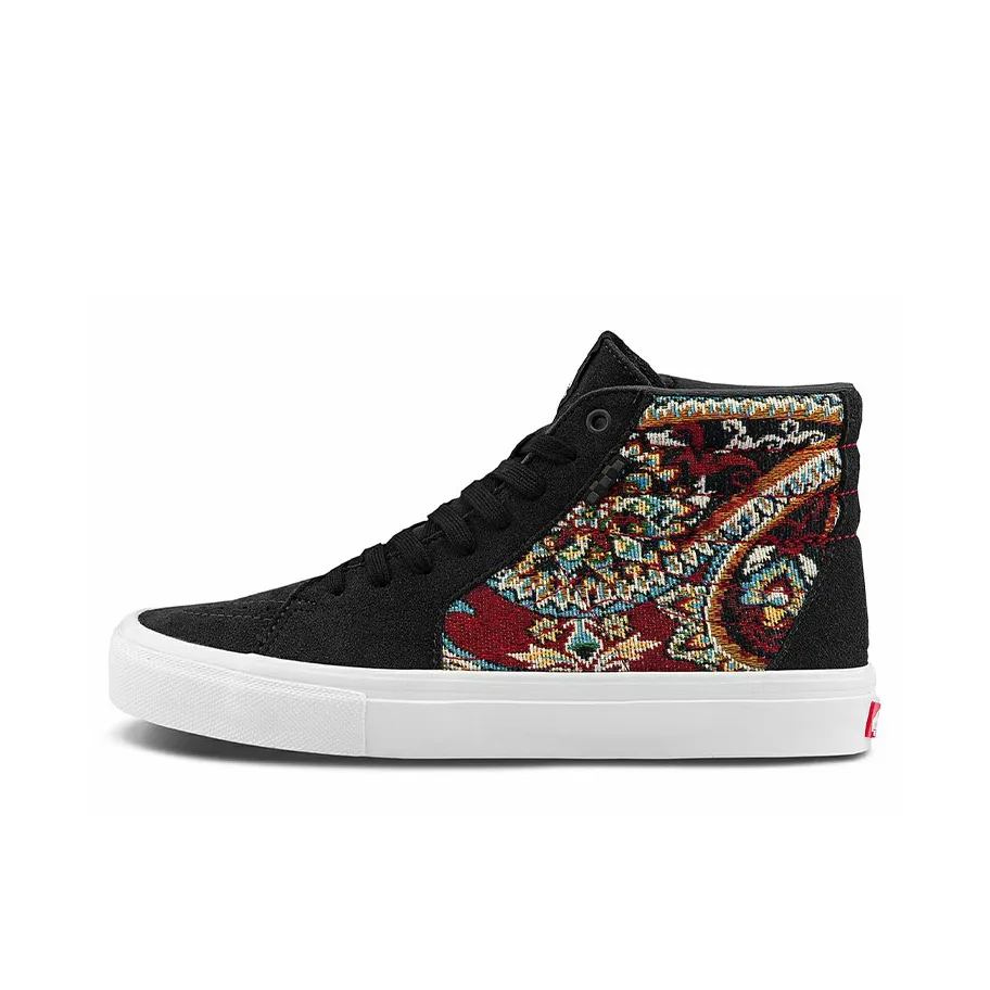 VANS SK8 High Топ Скейтборд Кроссовки Унисекс Черный Многоцветный