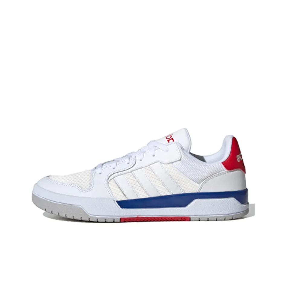 Adidas Entrap Skate Shoes 'White Red Blue'