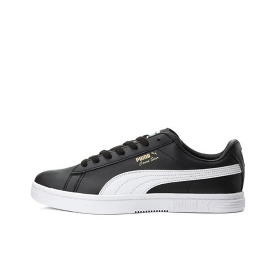 PUMA Court Star Low Топ Скейтборд Кроссовки Унисекс Черный