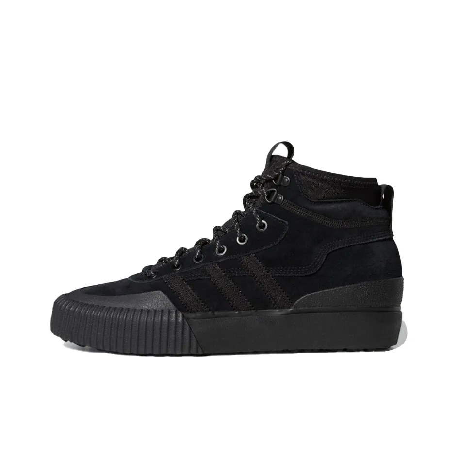 Adidas Originals Akando Atr High Топ Скейтборд Кроссовки Мужские Черные