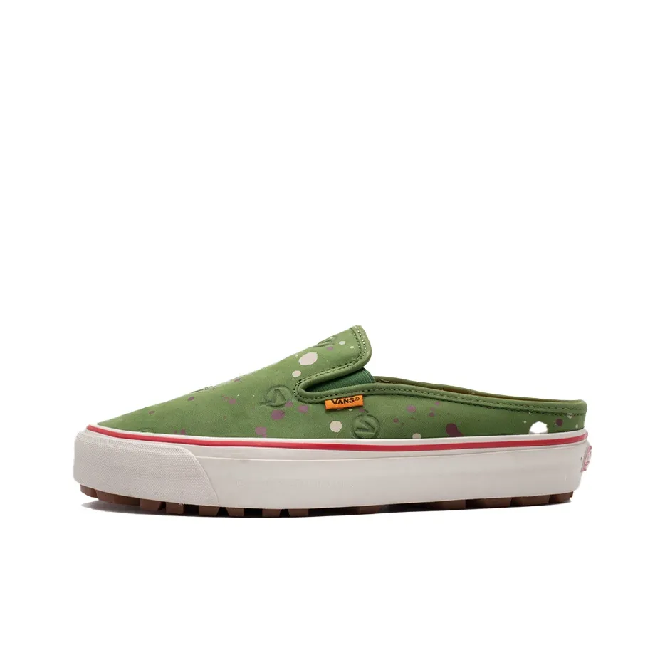 Vans Lqqk Studios X Og Mule Lx 'Circle V   Splatter Green'