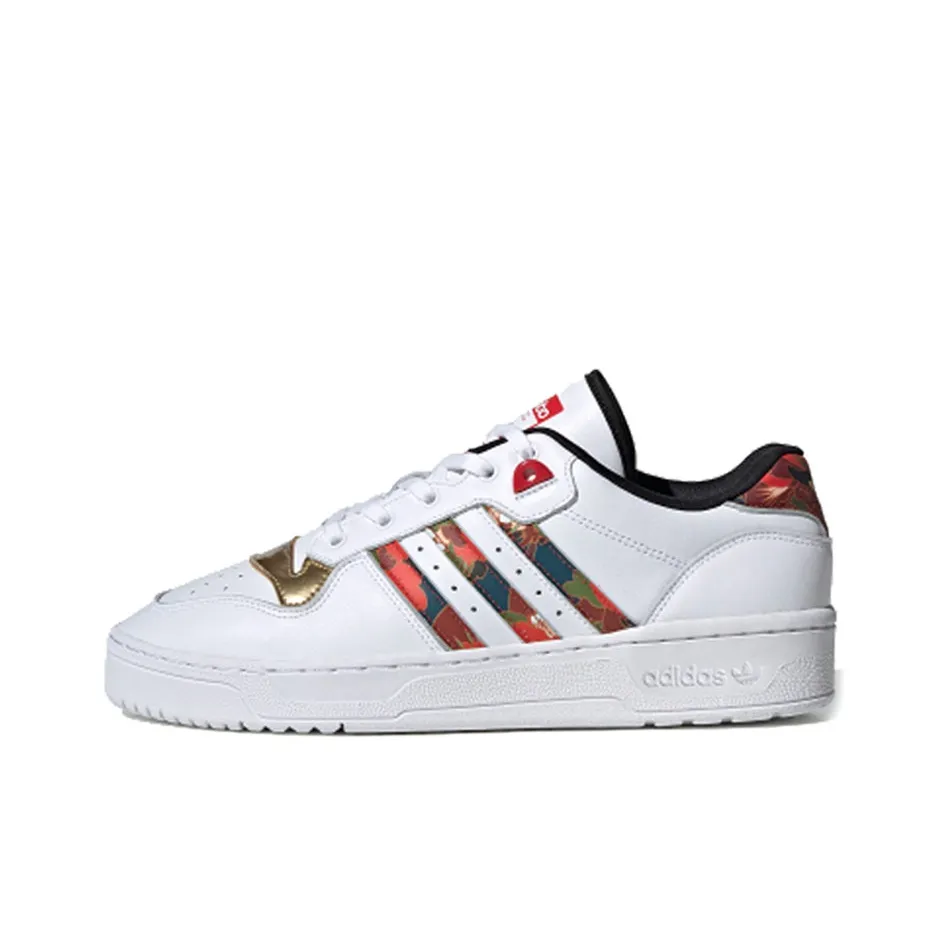 Adidas Rivalry Low Cny 'Black Gold Red' Women's