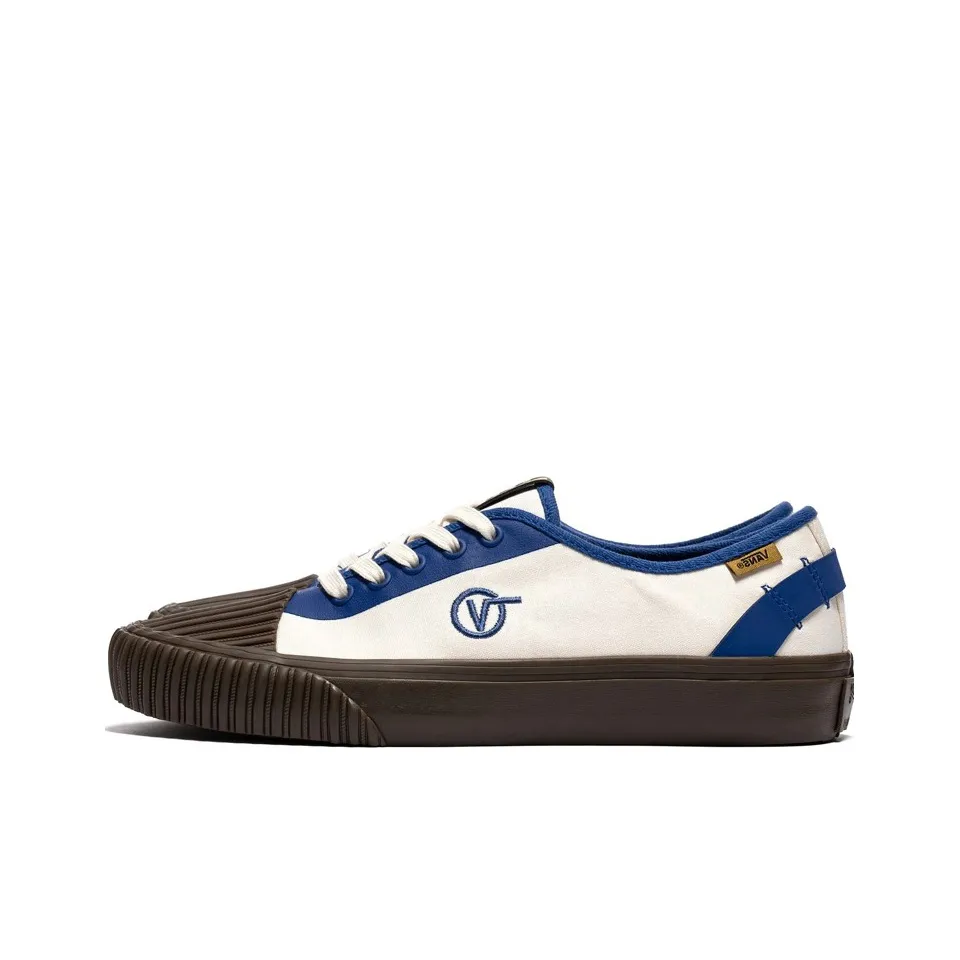 Vans Authentic Series Skateboard Shoes Unisex Low Top Blue/White