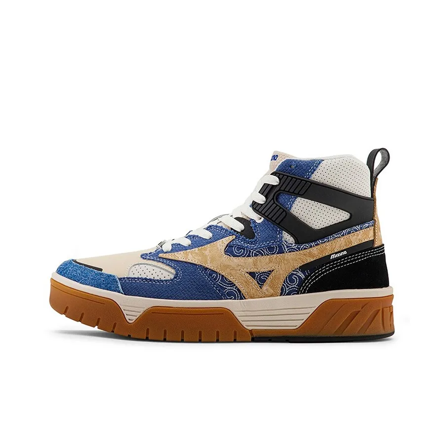 Mizuno Court Low High Скейтборд Кроссовки Унисекс Синие Белые