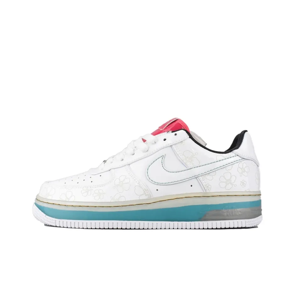 Nike Air Force 1 Skateboard Shoes Men Low Top White/Blue/Pink