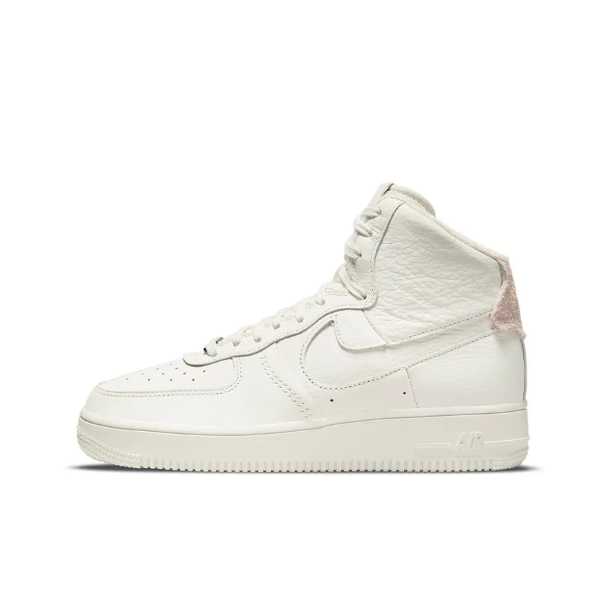 Nike Air FORCE 1 Sculpt 'Парус' Низ Прочный Устойчивый к истиранию Высокий Топ Скейтбординг Женские Парус Белый