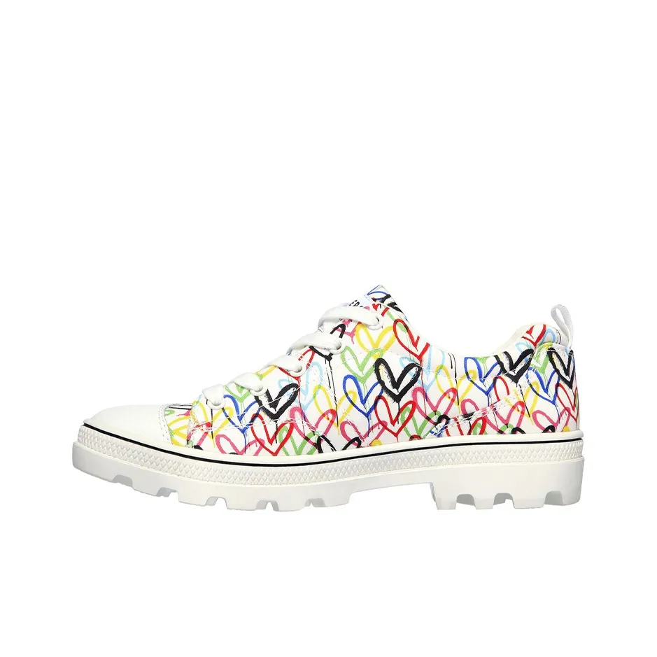 Skechers JGoldcrown X Roadies   Hashtag Love 'White' Women's