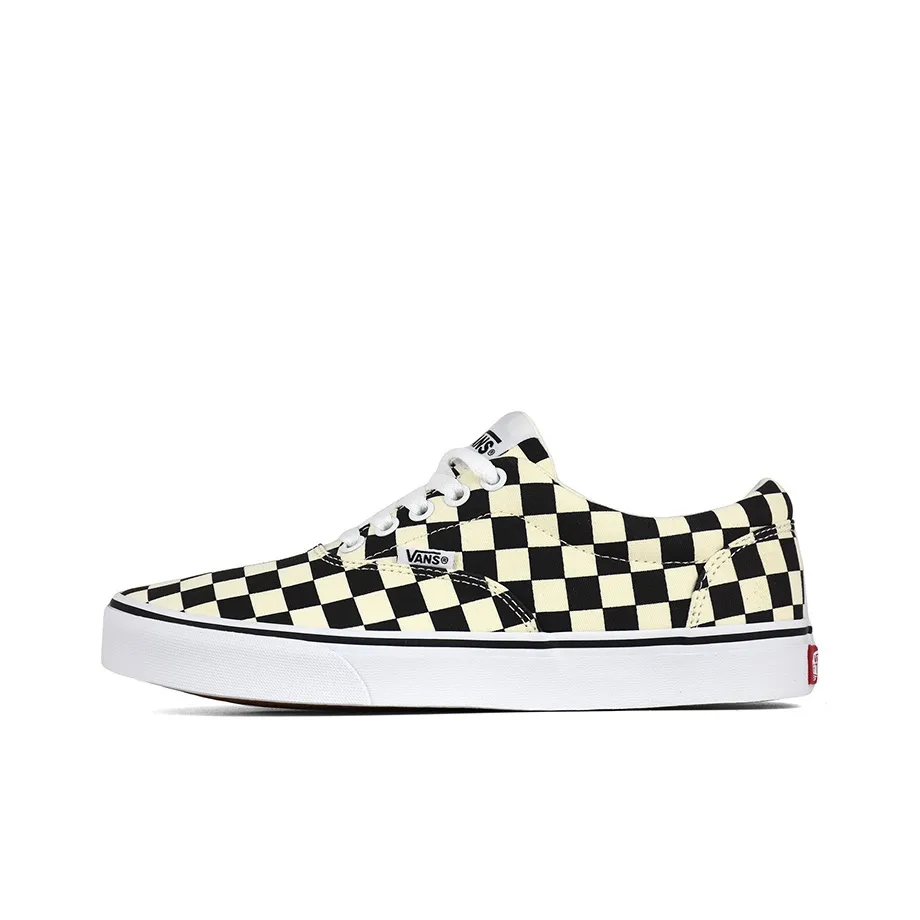 Vans Doheny Lace Up Checkboard 'Black Yellow'