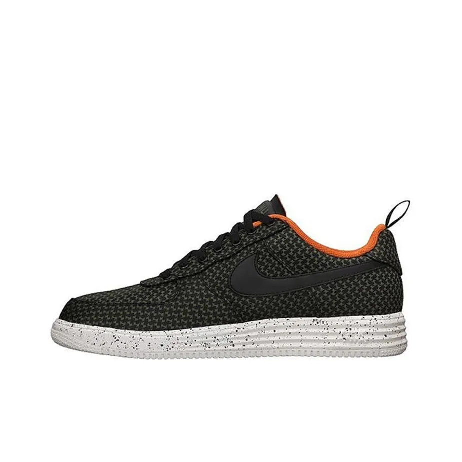 Nike Lunar Force 1 Low UNDFTD Черный Низкий Топ Скейтборд Кроссовки Мужские Черные