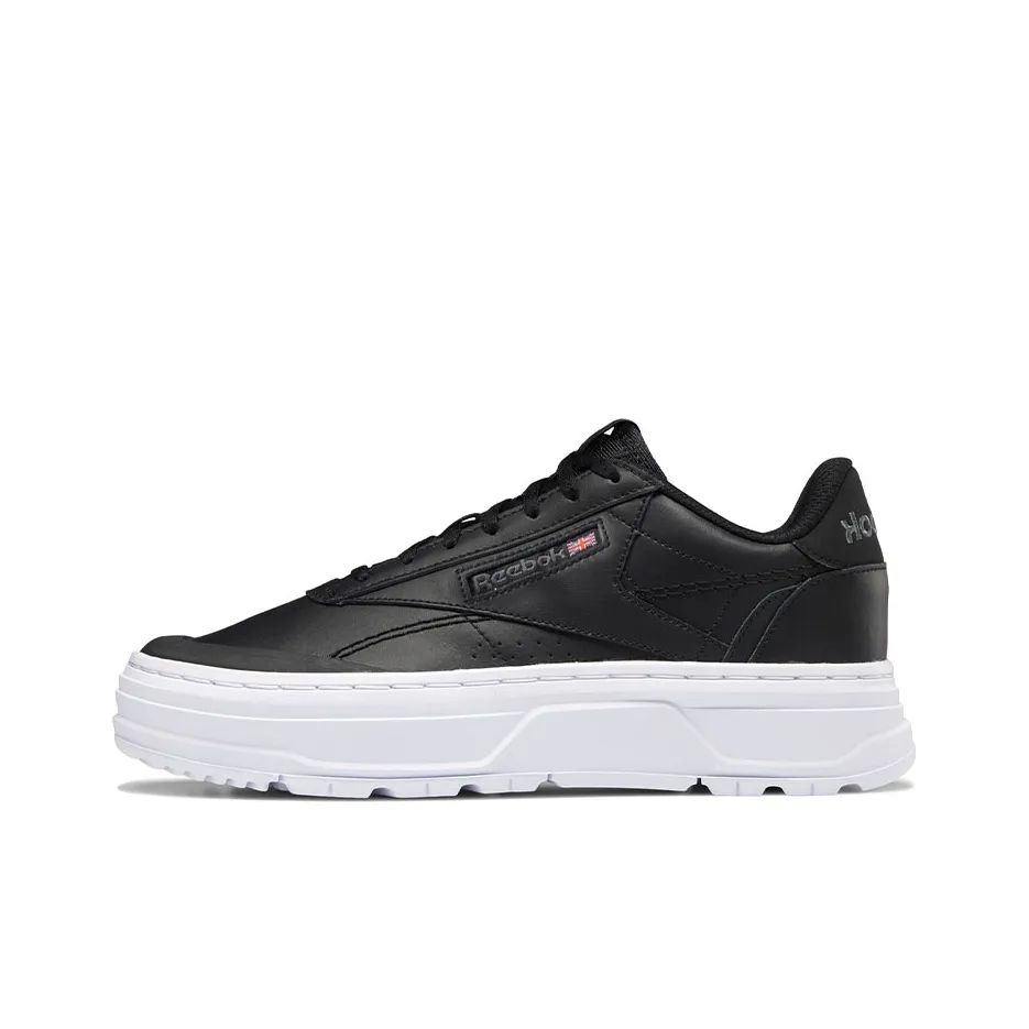 Reebok Women's Club C Double Geo 'Black White' Women's