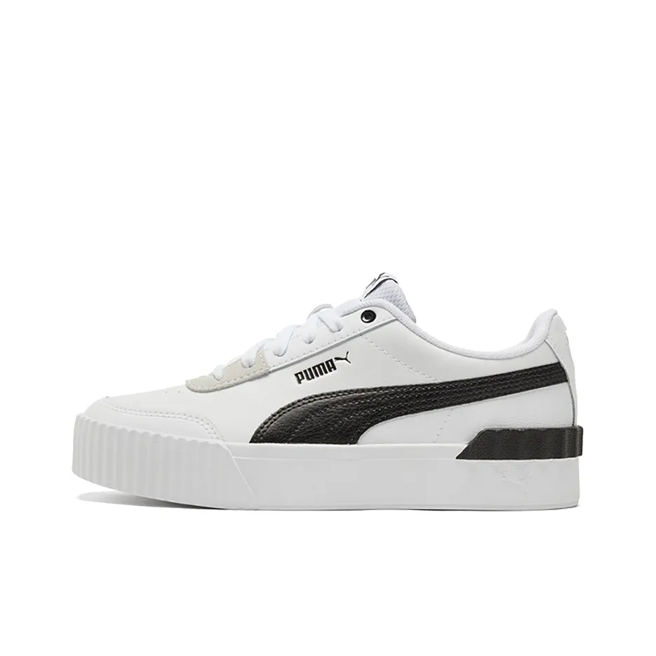 PUMA Carina Lift Shoes Black/White/Grey Women's
