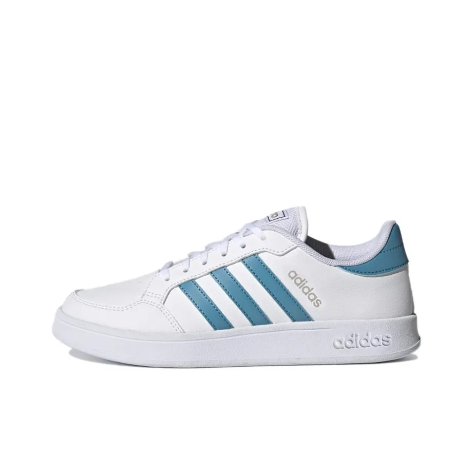 Adidas Neo Breaknet Skateboard Shoes Women's Low Top White/Blue