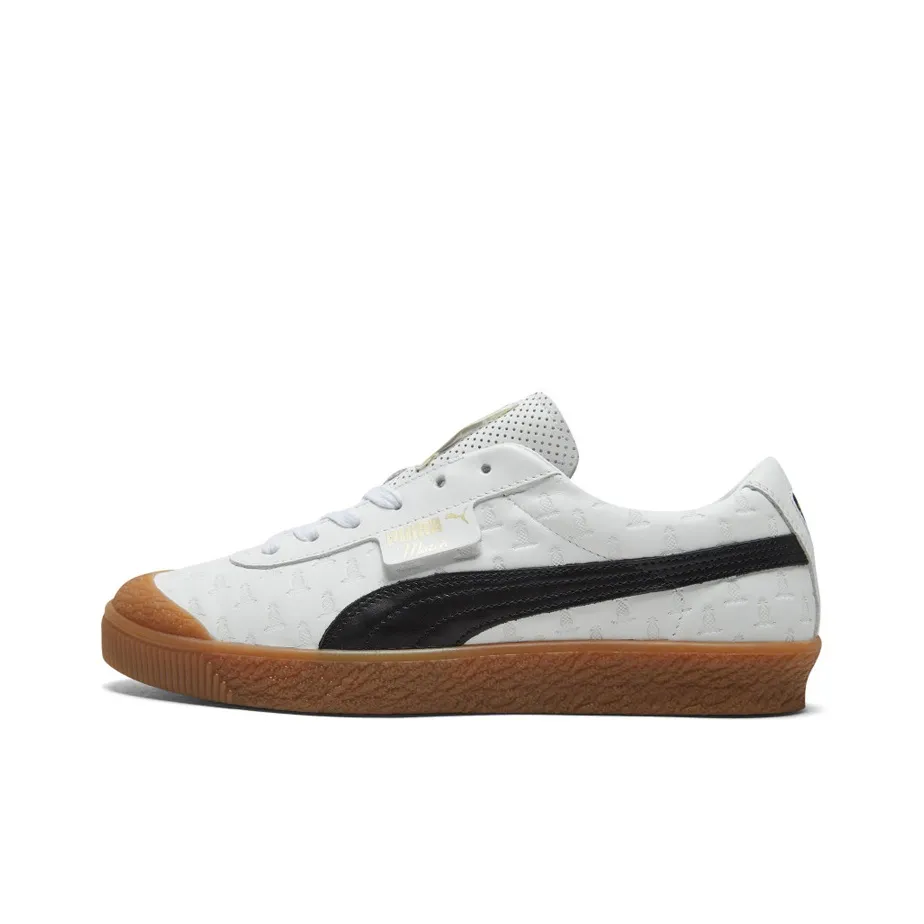 PUMA Match '72 Og Prm Retro Low Tops Casual Skateboarding Shoes Unisex White