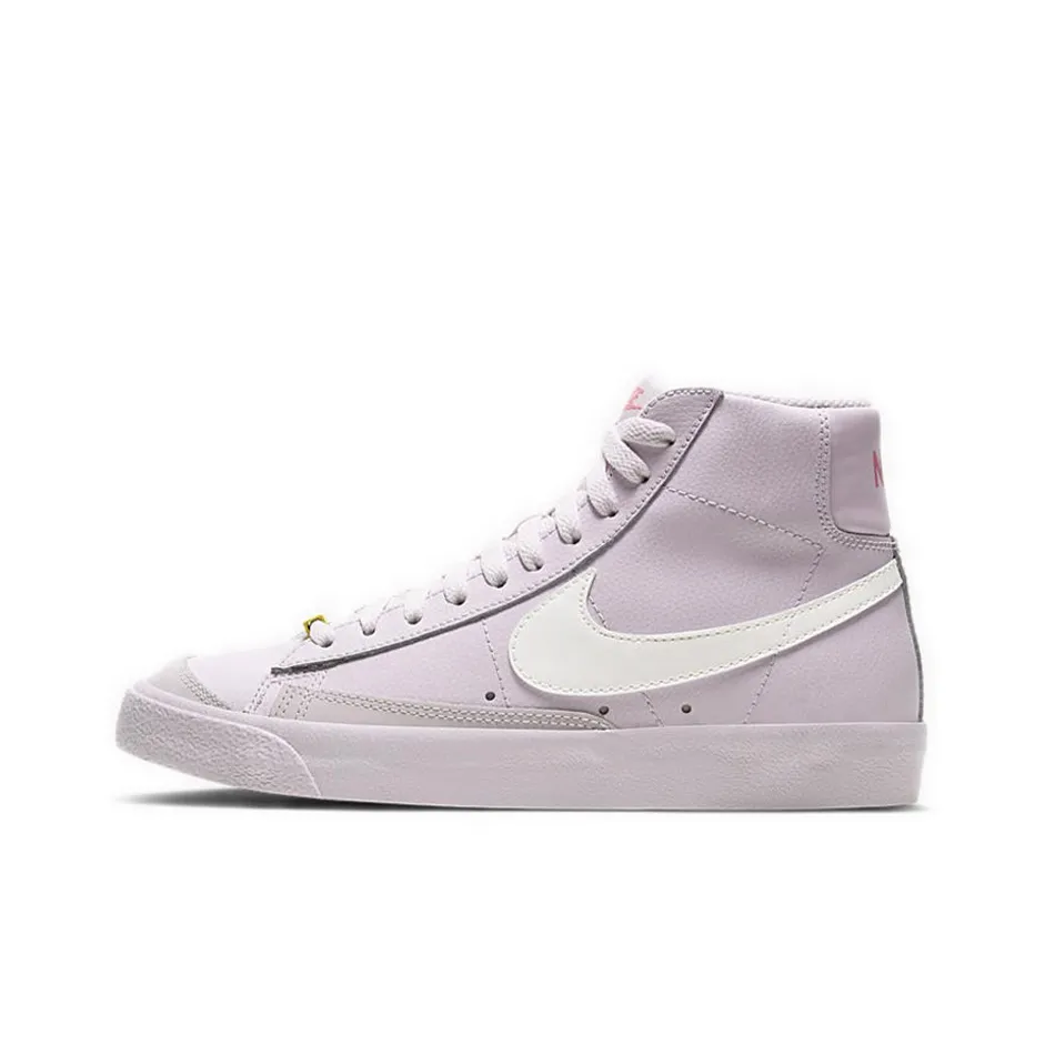Nike Blazer '77 Slip Resistant Abrasion Resistant MID Топ Скейтборд Кроссовки Женские Фиолетовый