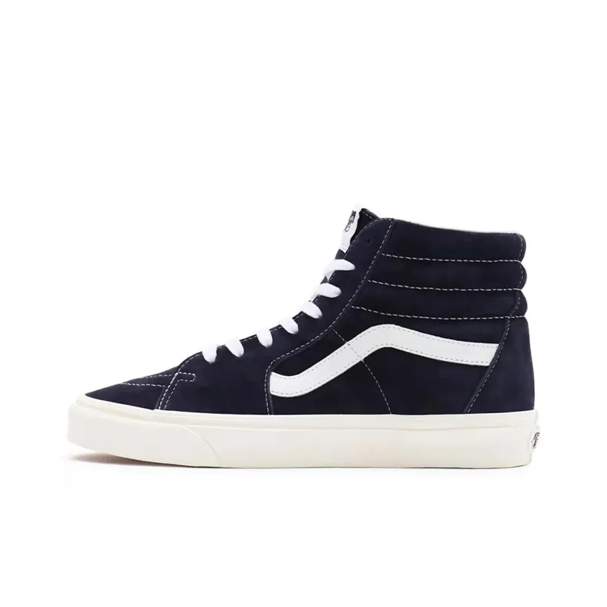 VANS SK8 High Топ Скейтборд Кроссовки Унисекс Глубокий Синий Sea