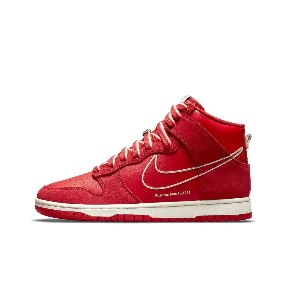 Nike Dunk High First Use Red