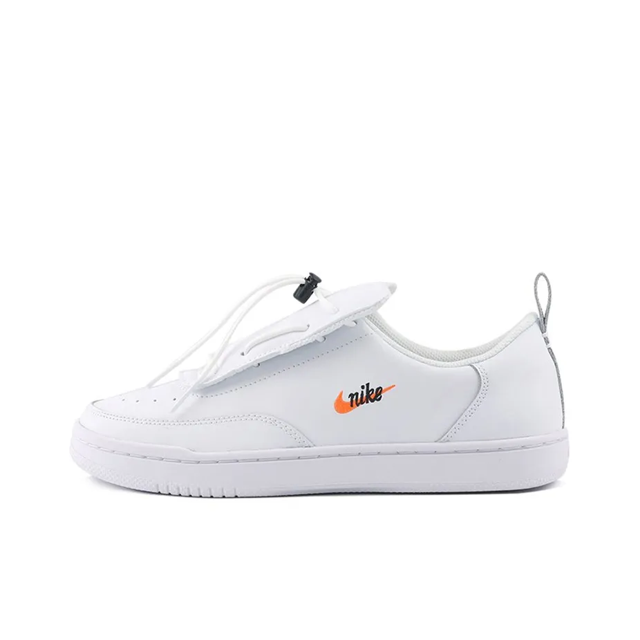 Nike Court Vintage Skateboard Shoes Women's Low Top White