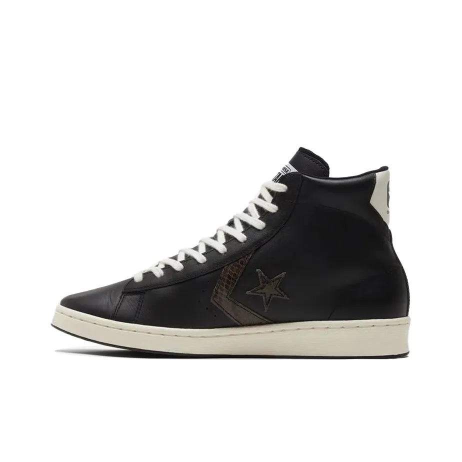 Converse Snake Print Pro Leather 'Black Creamwhite'