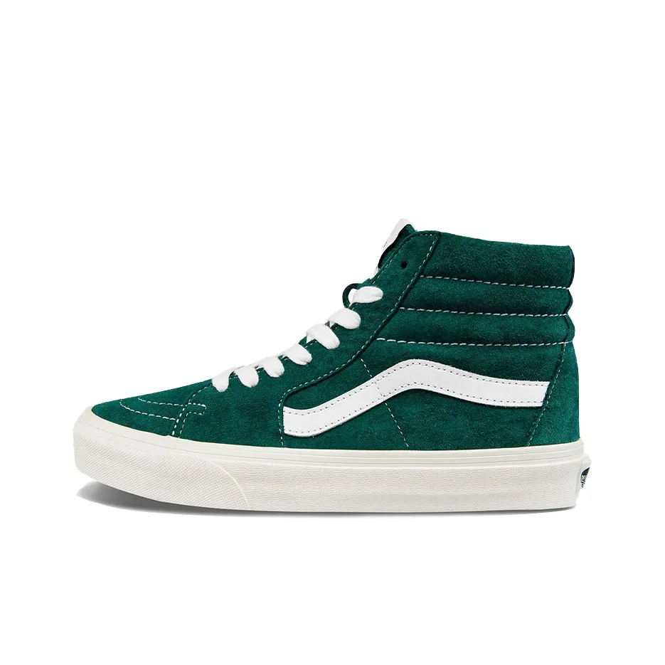 VANS SK8 High Топ Скейтборд Кроссовки Унисекс Зеленый