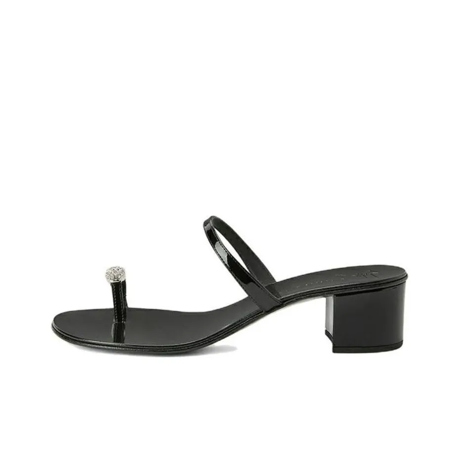 Giuseppe Zanotti Ring 40mm Crystal embellished Mules Women's